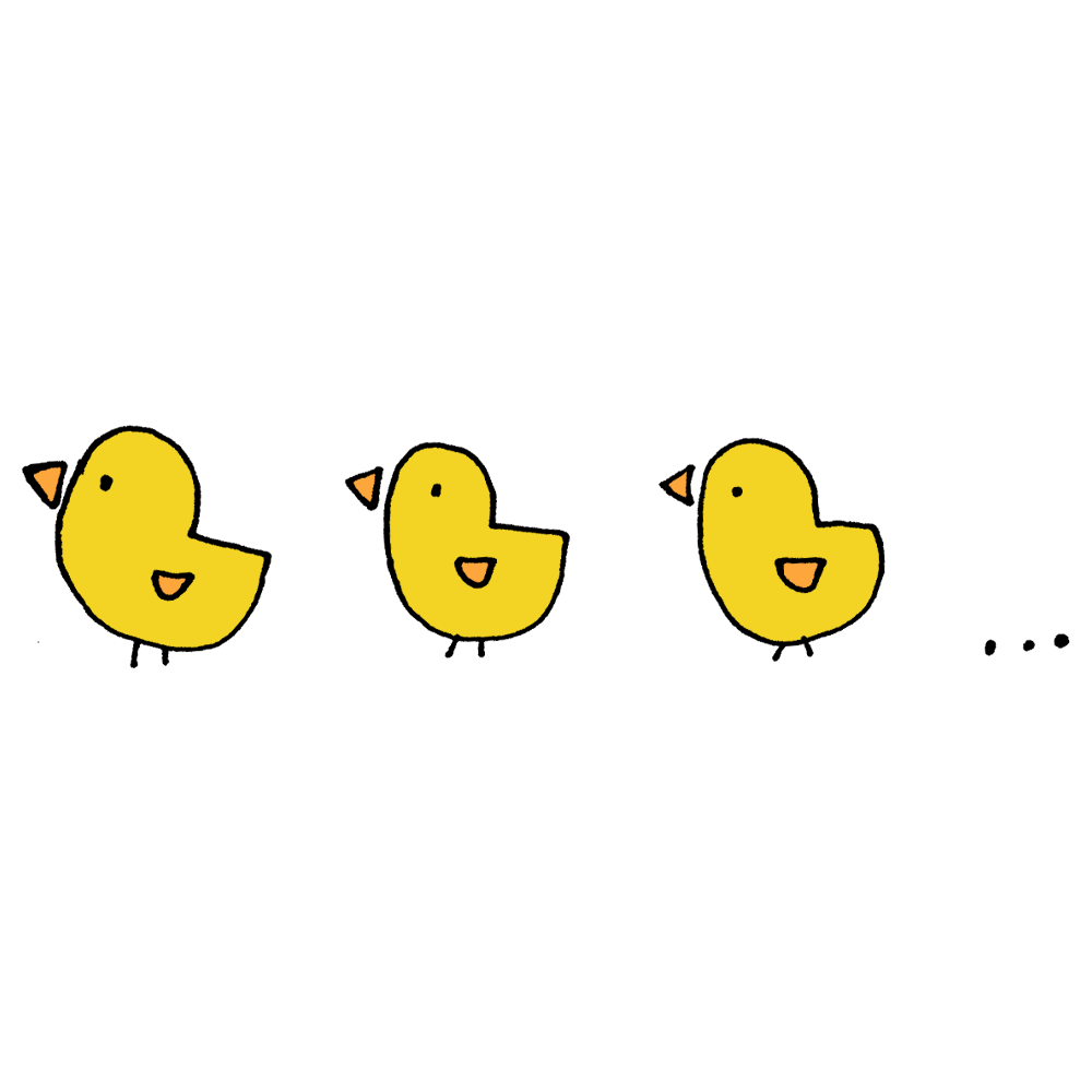 ひよこのイラスト
